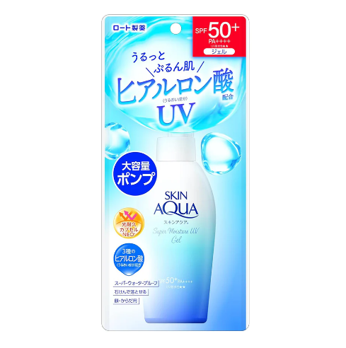 ROHTO MENTHOLATUM Skin Aqua UV Super Moisture Milk Fluide Solaire SPF50+ PA++++