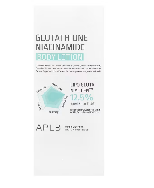 APLB – GLUTATHIONE NIACINAMIDE Body Lotion