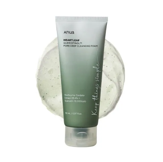 ANUA Heartleaf Quercetinol Pore Deep Cleansing Foam