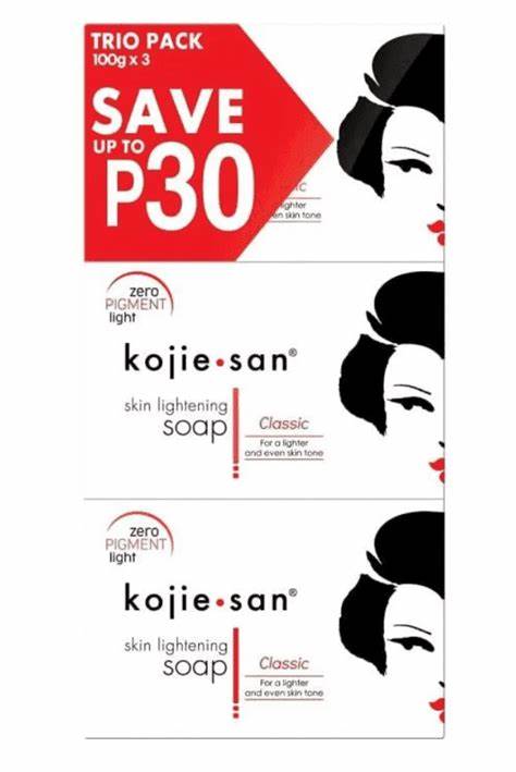 KOJIE SAN Pack de 3 savons