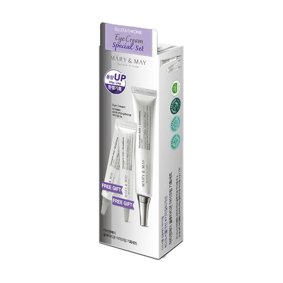 Glutathione +TXA Eye Cream Set - 30g+12g X2