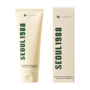 SEOUL 1988 Cleansing Foam : Pine Cica 1% + Probiotics