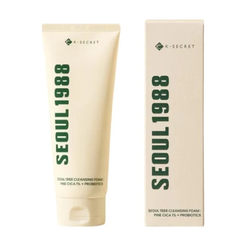 SEOUL 1988 Cleansing Foam : Pine Cica 1% + Probiotics
